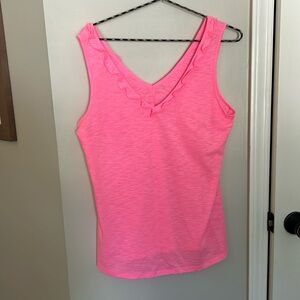 Lilly Pulitzer tank ruffled